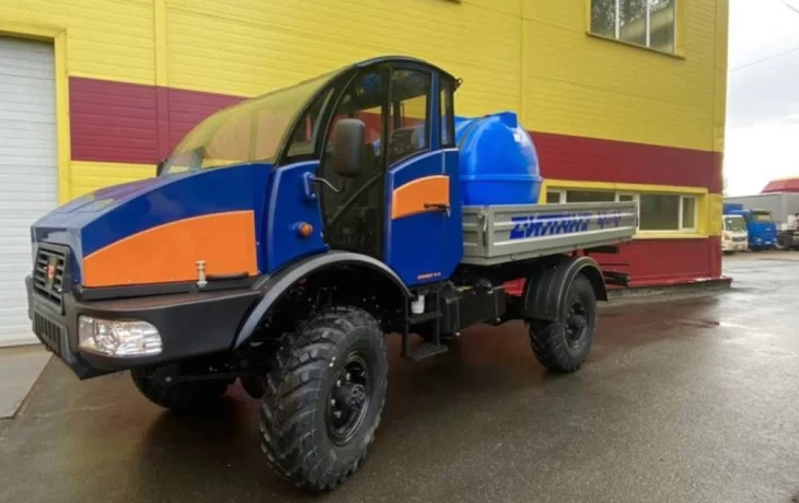 В Чувашии начался выпуск грузовиков для бездорожья "Силант"